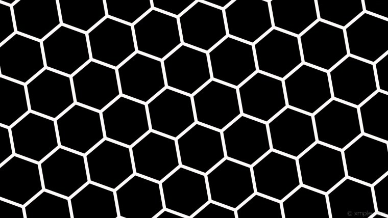 Соты черно белые