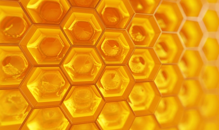 Фон соты медовые