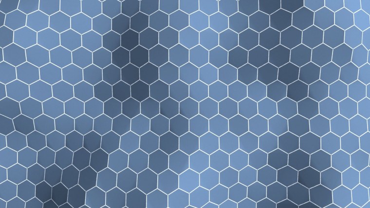 Фон шестигранники