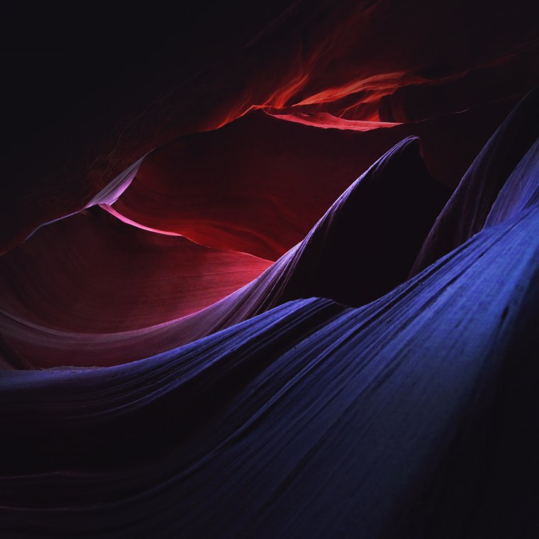 Красно синий градиент