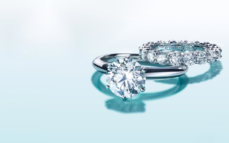 Кольцо Тиффани бесконечность