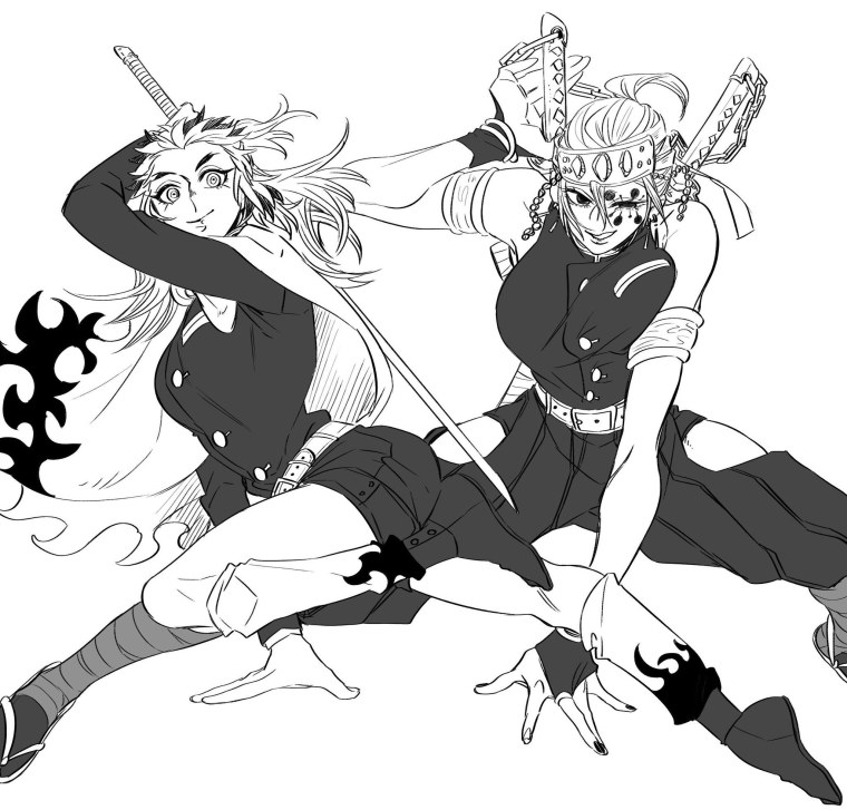 Клинок рассекающий демонов гендер Бендер Танджиро