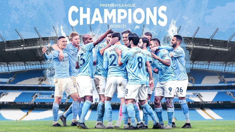 Манчестер Сити чемпион Англии 2021
