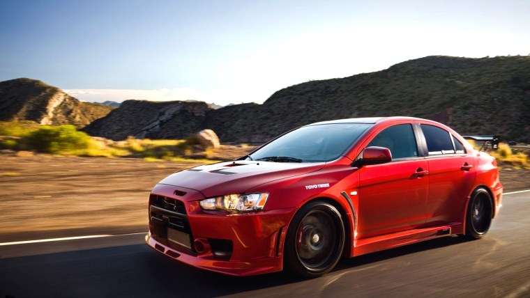 Mitsubishi Lancer Evolution x 10