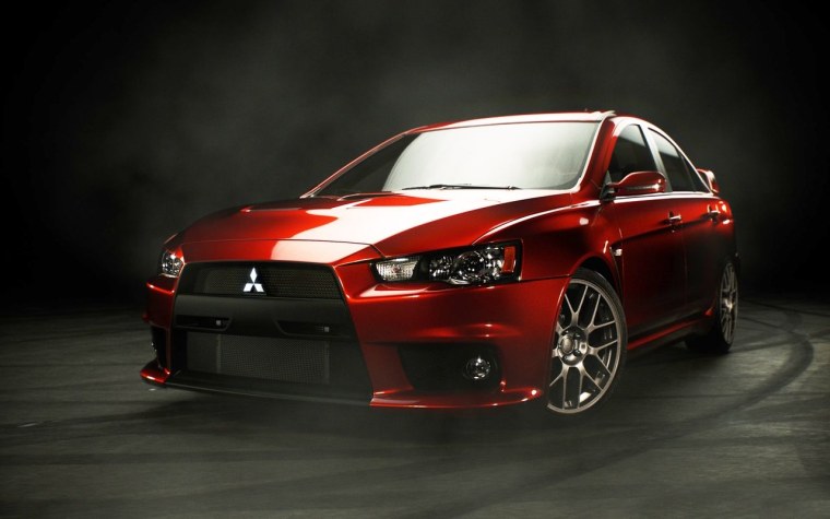 Mitsubishi Lancer Evolution 10 Red