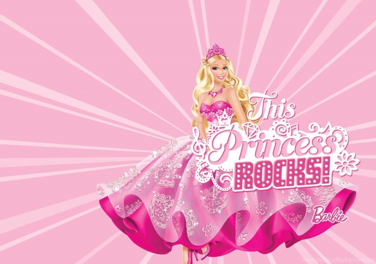 Фон в стиле Барби