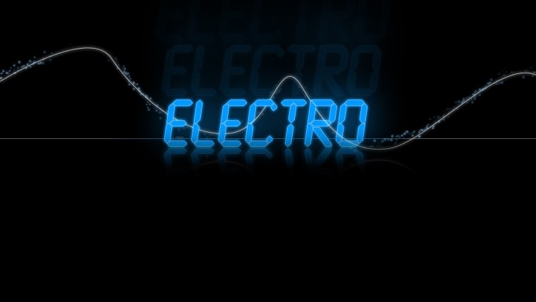Electro надпись