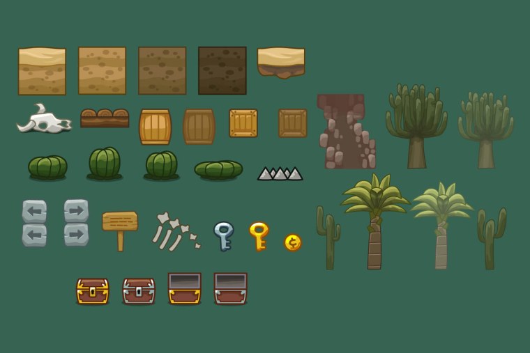 Tileset 2d platformer