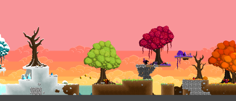 2d Pixel platformer