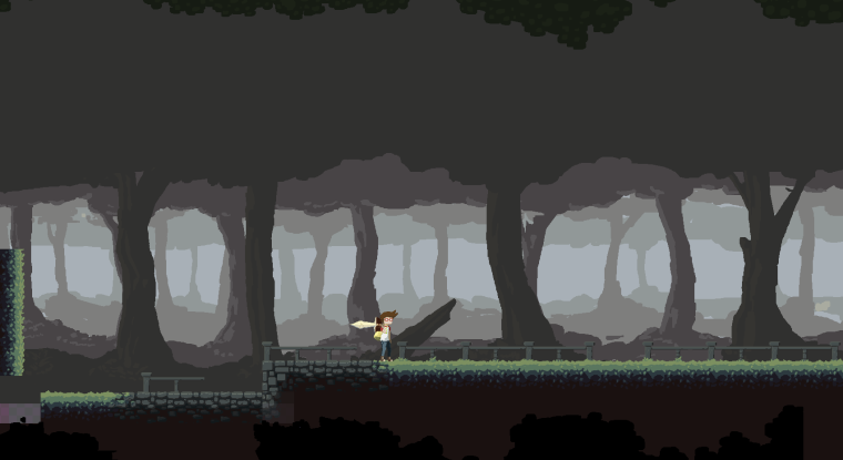 Уровень платформера