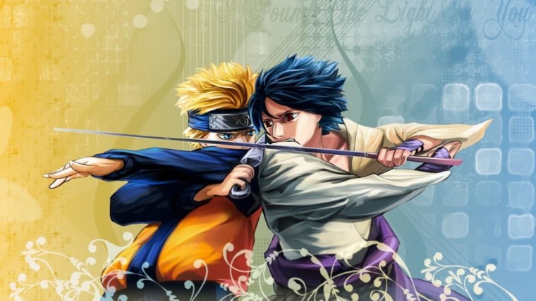 Наруто против Саске 4k