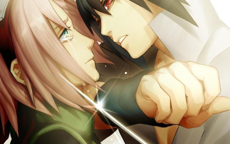 Сакура Харуно и Саске Учиха