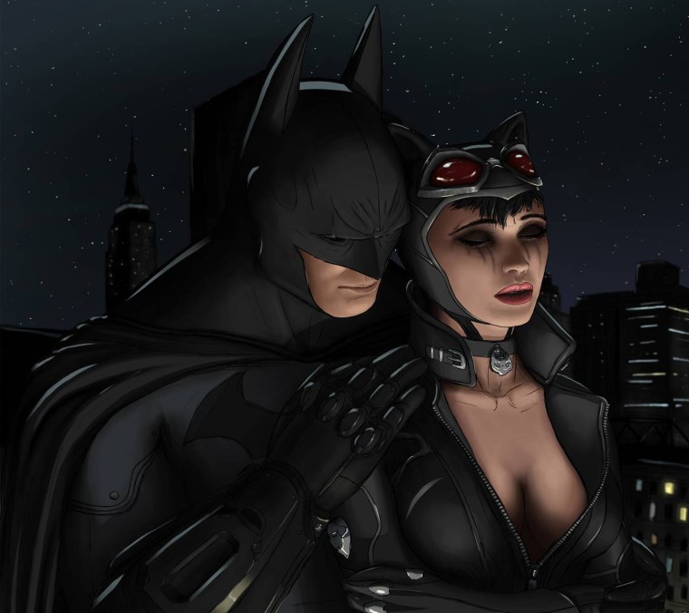 Batman and Catwoman