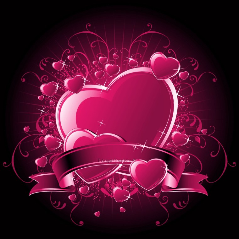 Красивое сердце