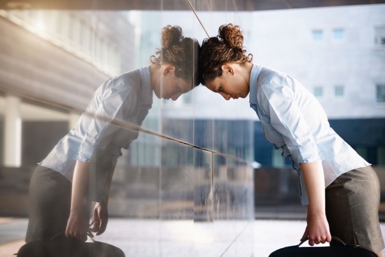 Женщина и мужчина неудачник