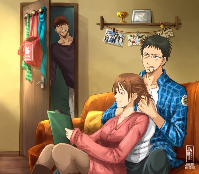 Баскетбол Куроко Хьюга и Рико