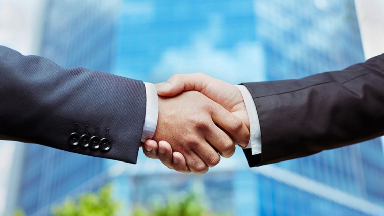 Приветствие рукопожатие