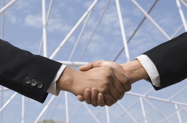 Рукопожатие команды