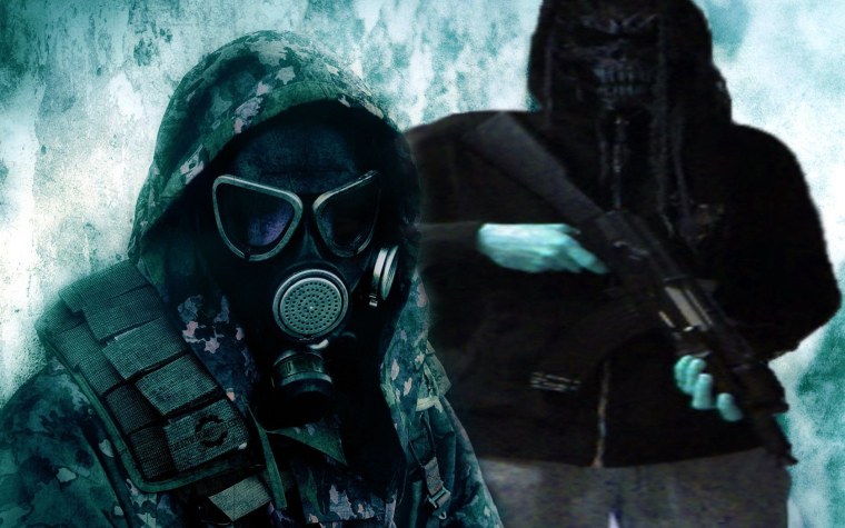 Противогаз монолита