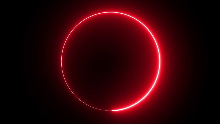 Неоновый круг