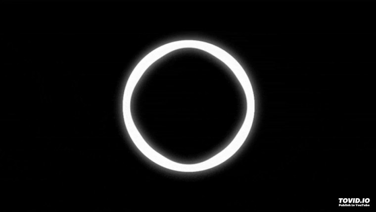 Кольцевое солнечное затмение 21 июня