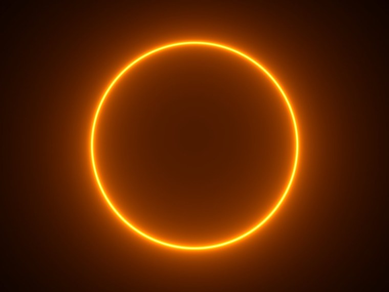 Неоновый круг