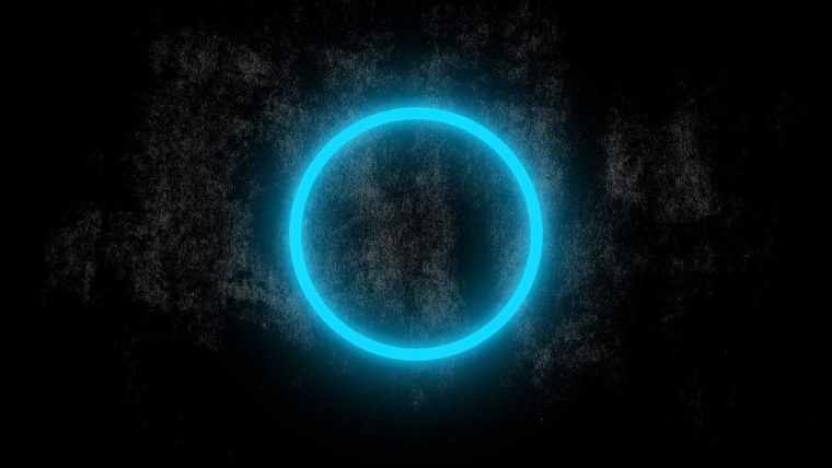 Неоновый круг