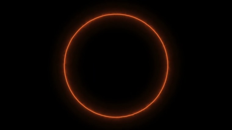 Неоновый круг