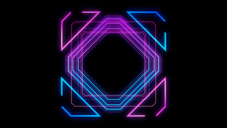 Неоновый логотип