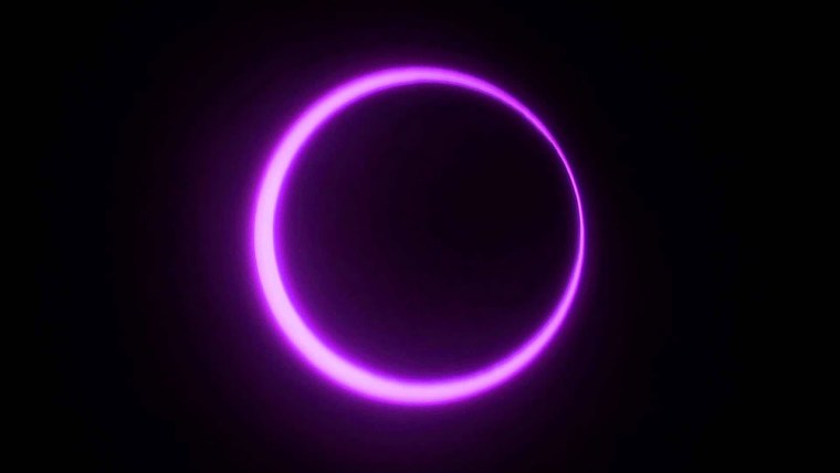 Неоновый круг