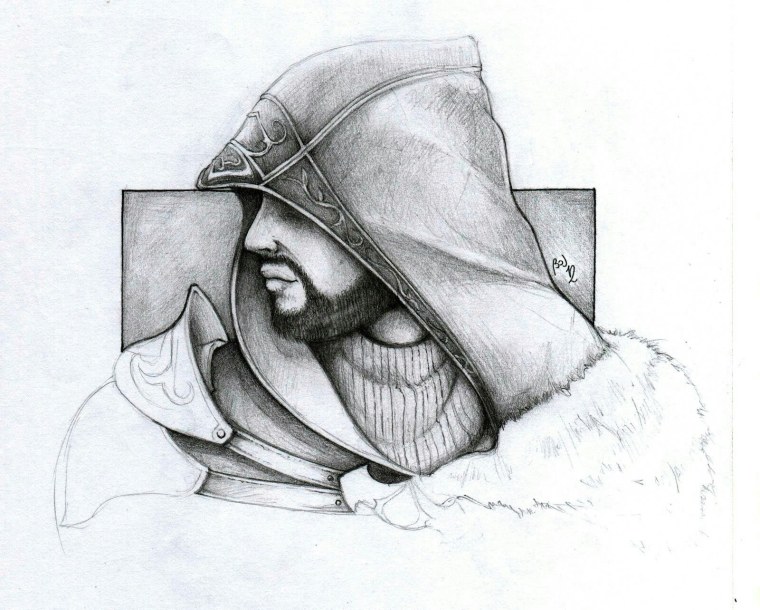 Ассасины рисунки карандашом