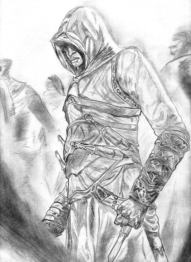 Раскраски ассасин Крид костюмы