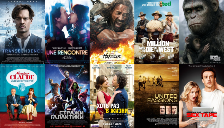 Киноафиша фильмов