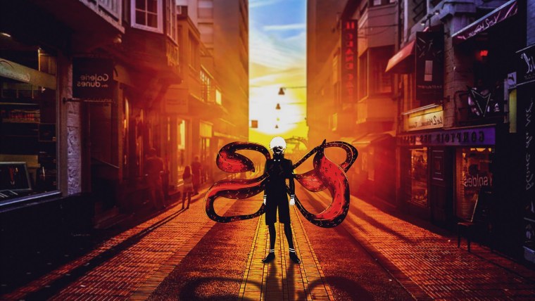 Аниме улица Токийский гуль