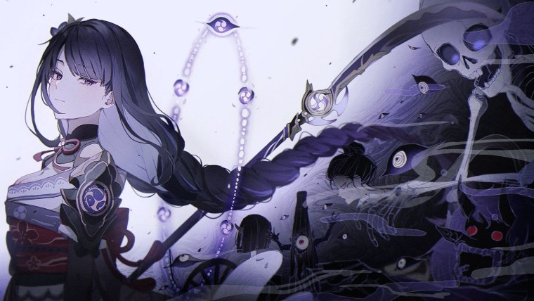 Баал Геншин арт