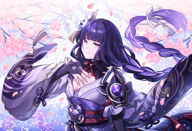 Сегун Райден Геншин Импакт