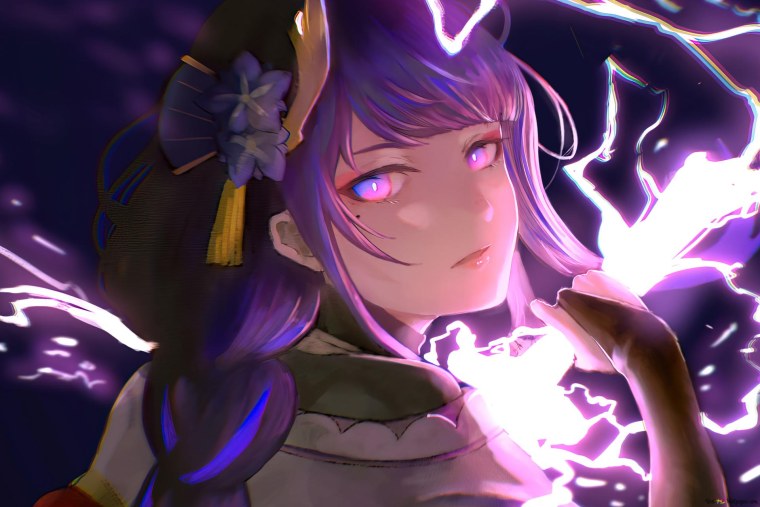 Сёгун Райден Геншин Импакт обои