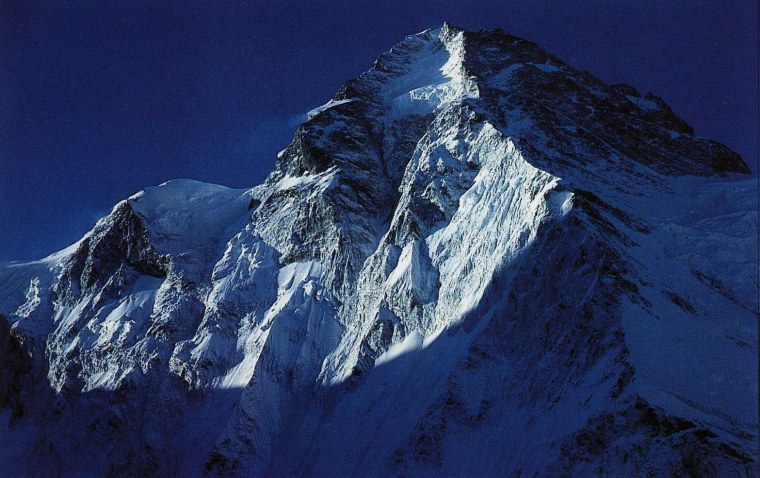 Каракорум вершина Чогори