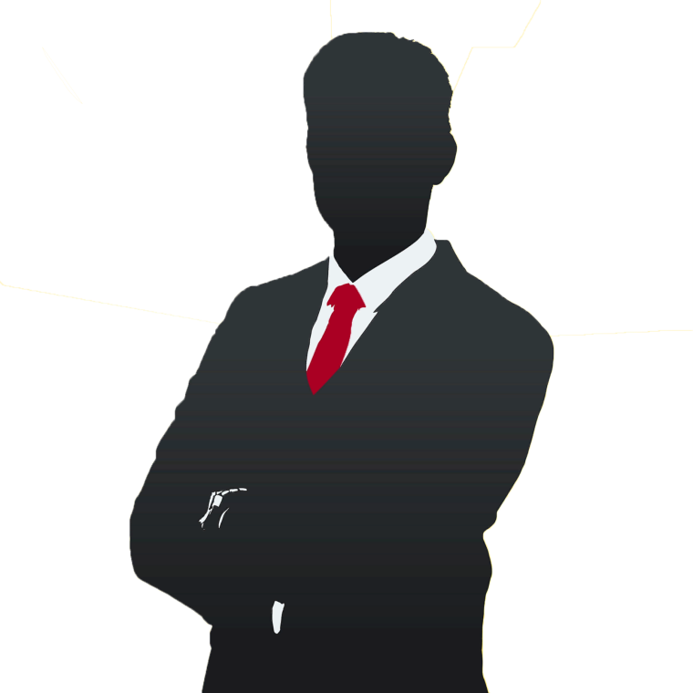 Силуэт бизнесмена