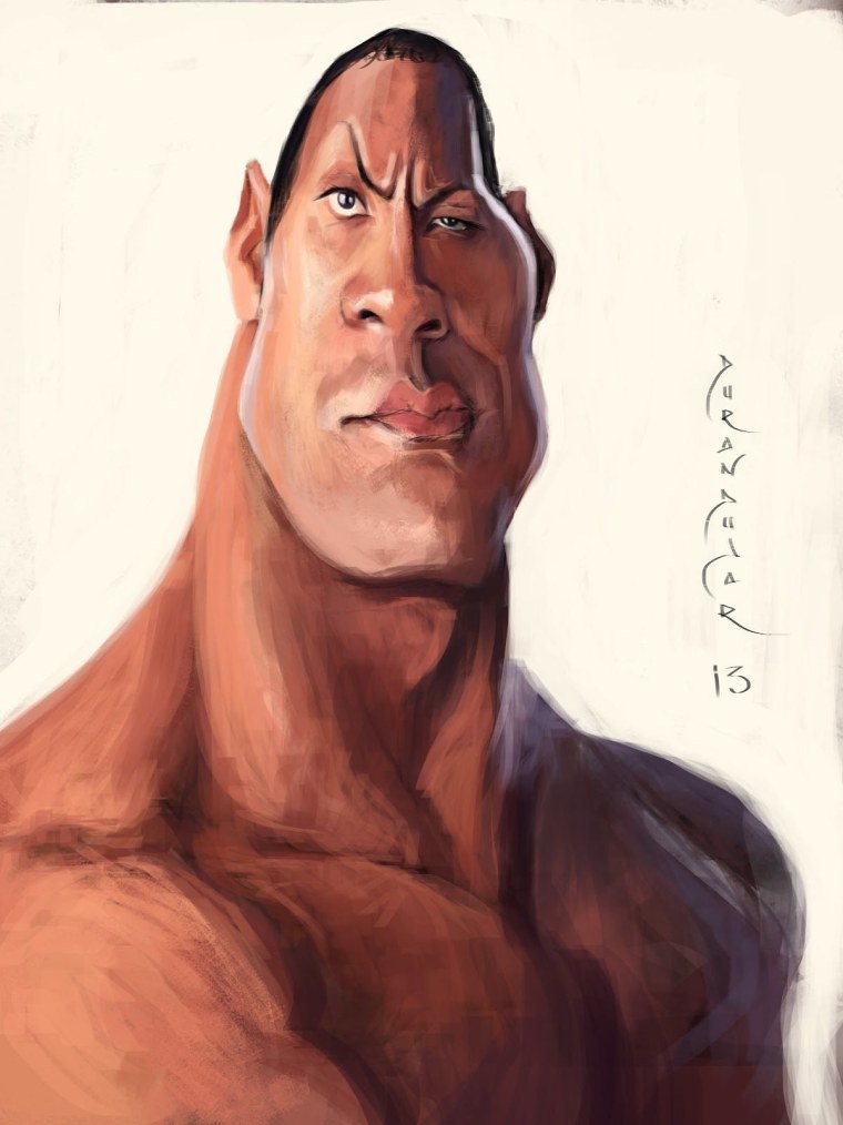 Дуэйн Джонсон арты