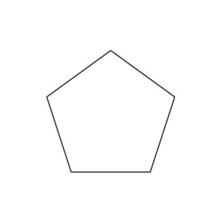 Пентагон форма пятиугольника