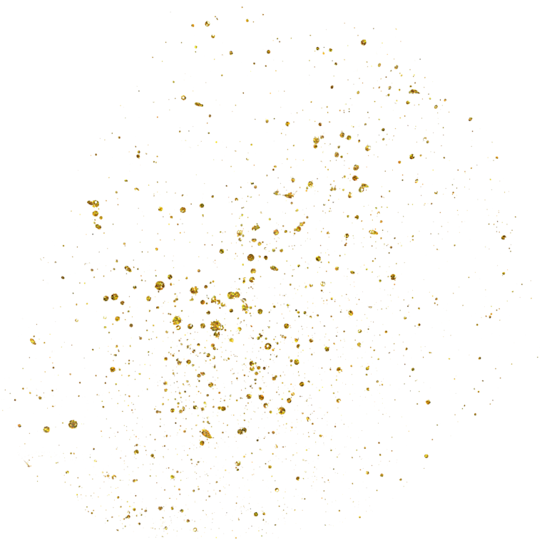 Золотые блестки