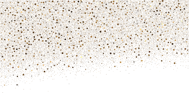 Серебристые блестки на прозрачном фоне