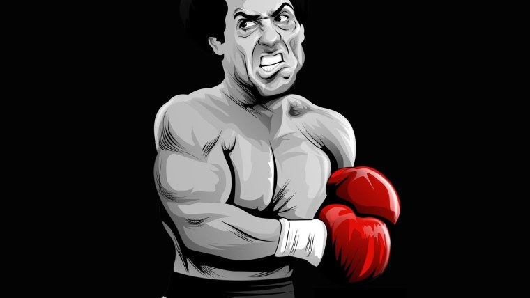 Арт боксер Рокки Бальбоа