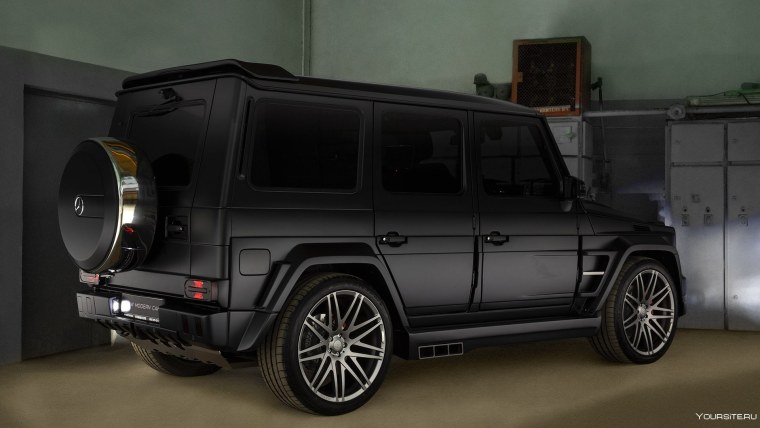 Mercedes Benz g55 Brabus белый