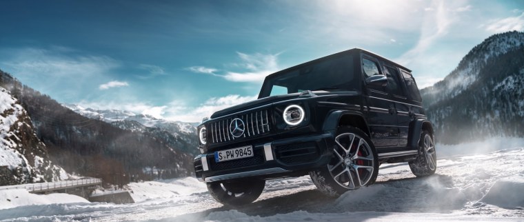 Mercedes g63 AMG Snow
