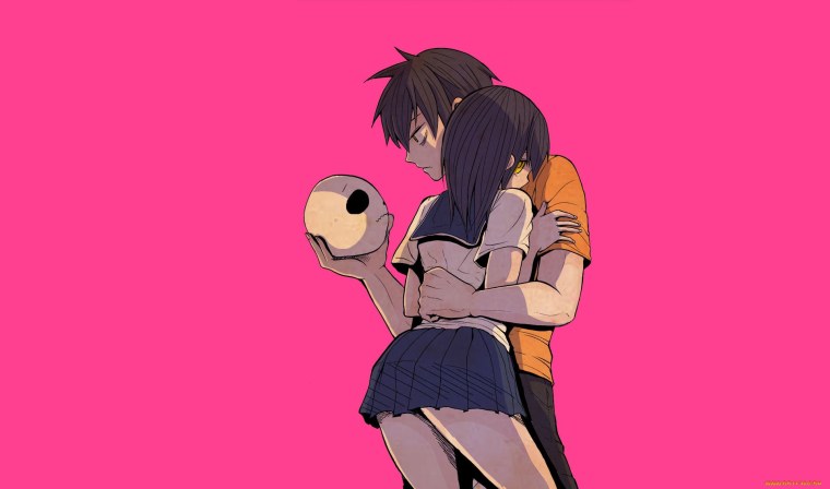 Парные обои аниме