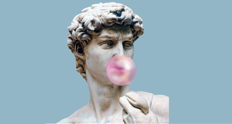 Фотообои жвачка