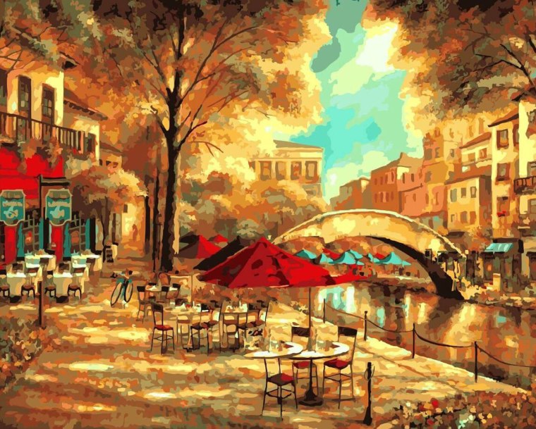 Томас Кинкейд Париж Эйфелева башня