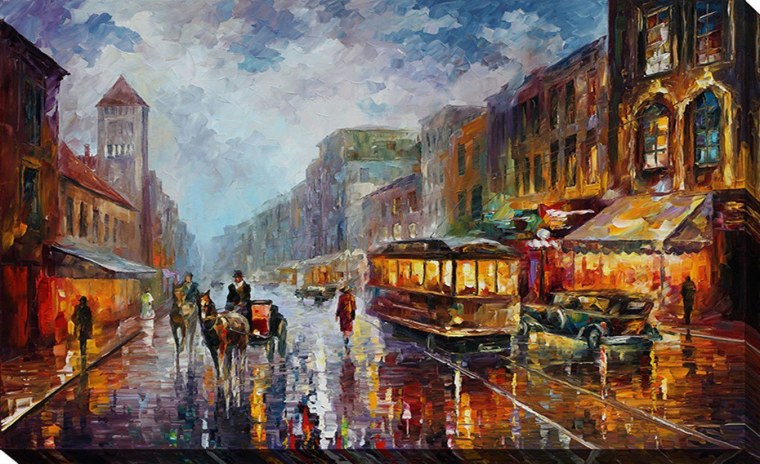 Леонид Афремов Париж